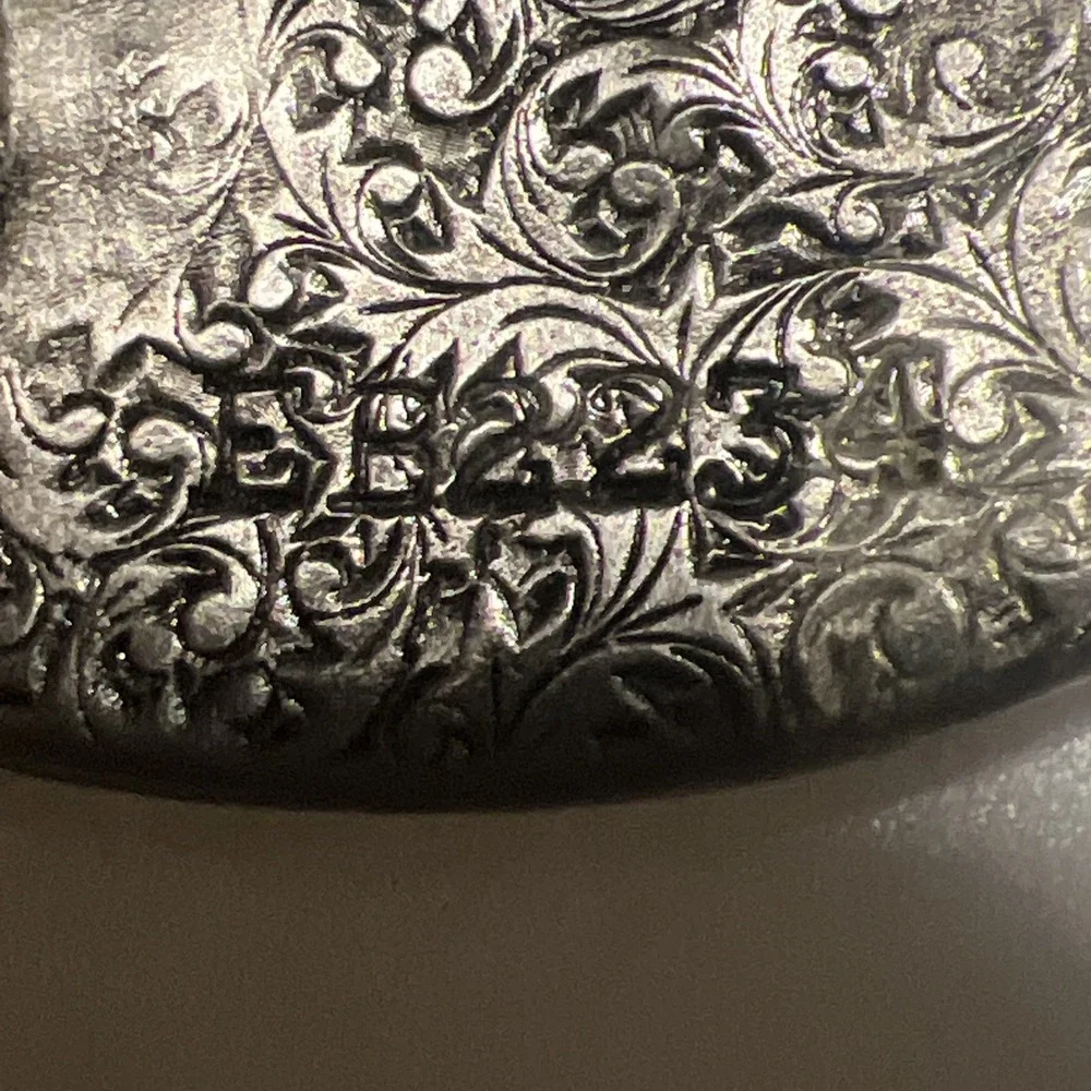 Vintage America's Best Professional Firefighter Belt Buckle Silver Oval EB2234